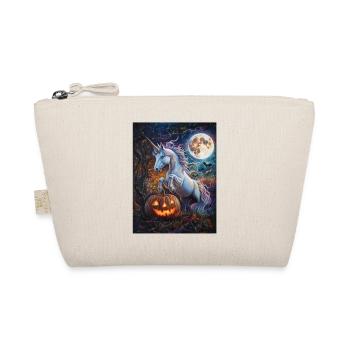 Cadeau d’Halloween Femmes Licorne Hommes Enfants - Trousse biologique - nature - Devant