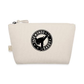 Taekwondo Daddy Taekwondo Fighter - Bio-Täschchen - Natur - Vorne