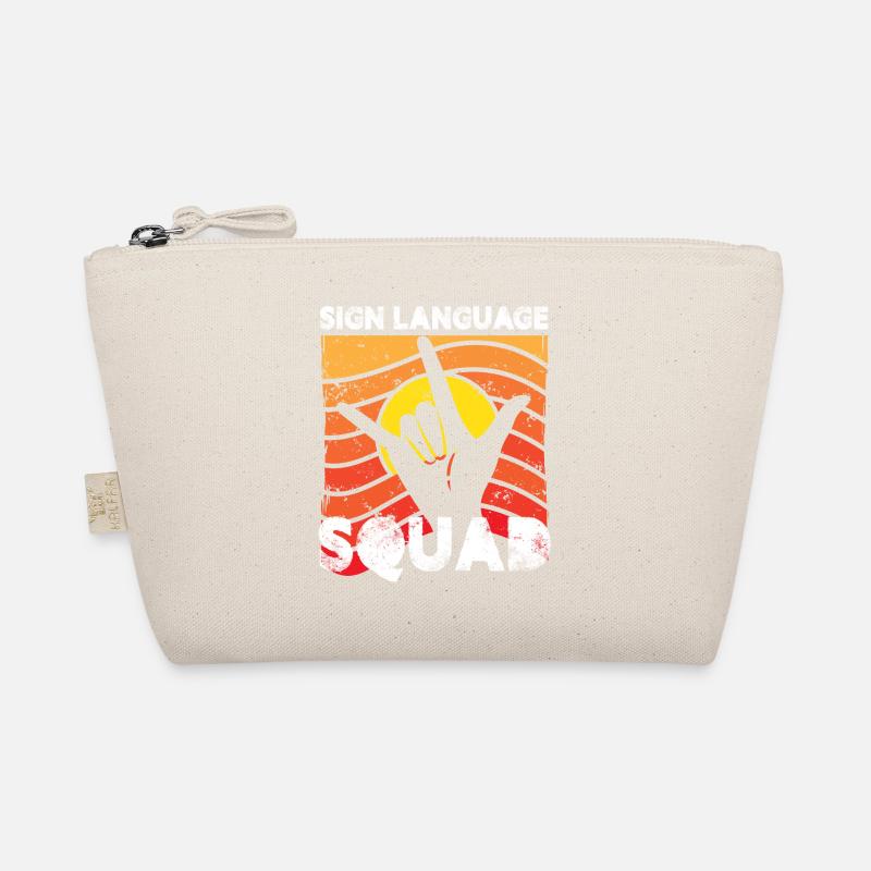 sign language squad Design for a sign language Bio-Täschchen