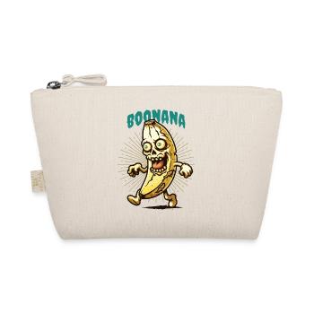 Lustiges Bananen Zombie Boonana Halloween Deko - Bio-Täschchen - Natur - Vorne