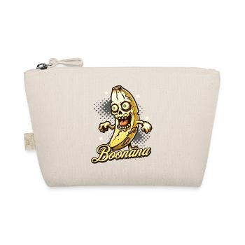 Lustiges Bananen Zombie Halloween Kostüm Deko - Bio-Täschchen - Natur - Vorne