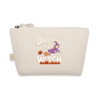 La petite sorcière de papa de la sorcière d’Halloween - Trousse biologique - nature - Devant