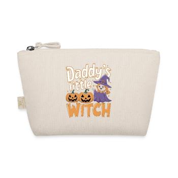La petite sorcière de papa de la sorcière d’Halloween - Trousse biologique - nature - Devant