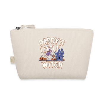 La petite sorcière de papa de la sorcière d’Halloween - Trousse biologique - nature - Devant