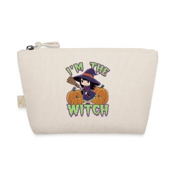 Halloween Witch I'm The Witch Halloween - Organic Pouch - nature - Front