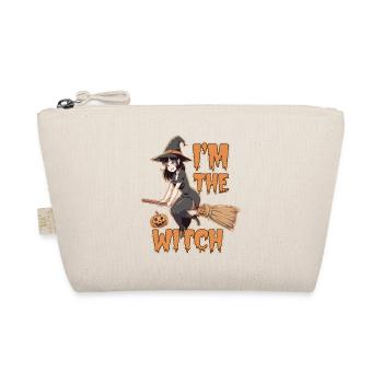Halloween Witch I'm The Witch Halloween - Organic Pouch - nature - Front