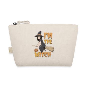 Halloween Witch I'm The Witch Halloween - Organic Pouch - nature - Front