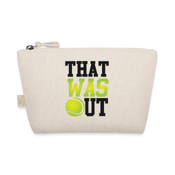 Funny Tennis Player Racket Pun If - Bio-Täschchen - Natur - Vorne
