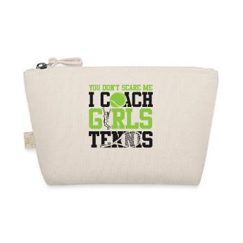 Funny Tennis Player Racket Coach - Bio-Täschchen - Natur - Vorne