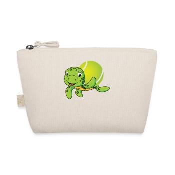 Drôle de joueur de tennis raquette chat - Trousse biologique - nature - Devant