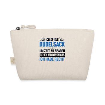 Dudelsackspieler hat immer Recht Blowpipe Player - Trousse biologique - nature - Devant