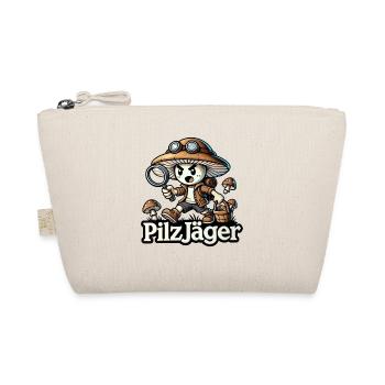 Pilzsammler Pilzjäger Pilze Wald Natur Humor Spaß - Bio-Täschchen - Natur - Vorne