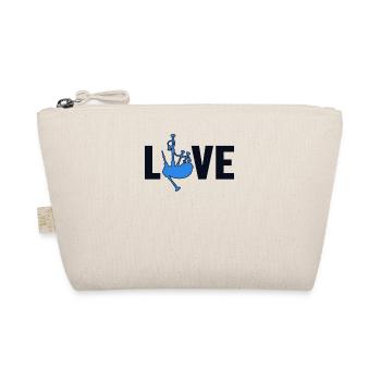 Dudelsack Liebe Great Highland Dudelsack Unterricht - Bio-Täschchen - Natur - Vorne