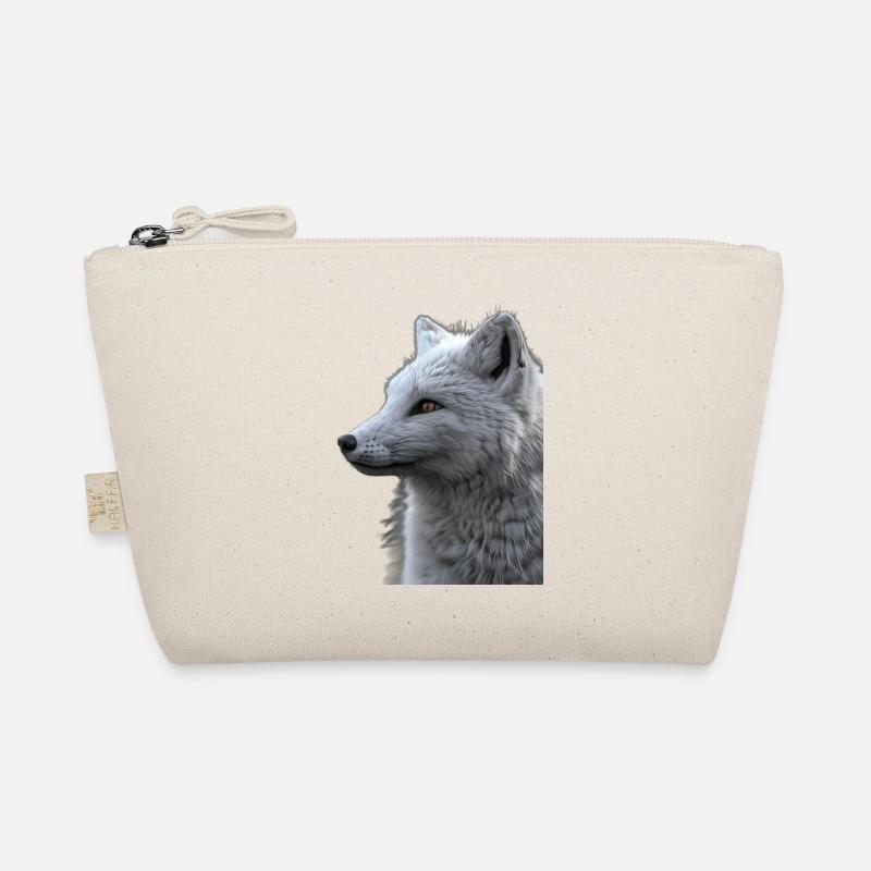 Polar fox - Organic Pouch - nature