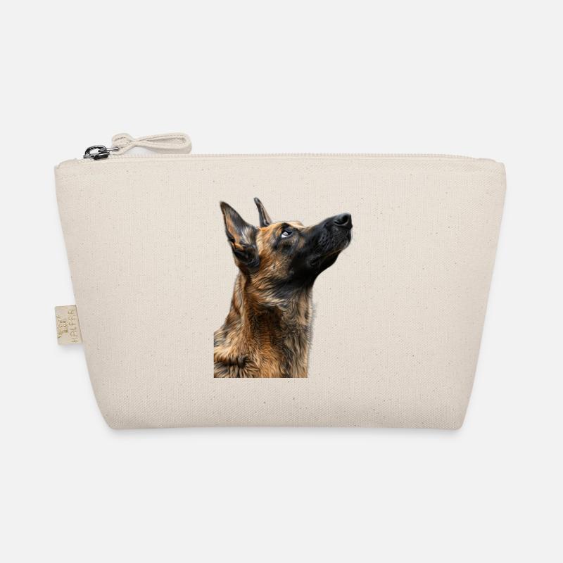 Belgischer Malinois - Bio-Täschchen - Natur
