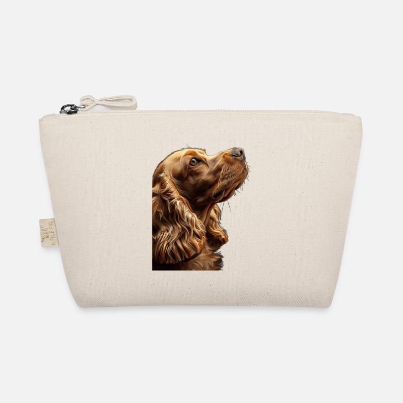 Cocker Spaniel - Bio-Täschchen - Natur