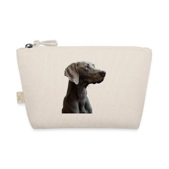 Weimaraner - Bio-Täschchen - Natur - Vorne
