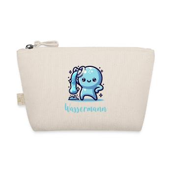 Wassermann Design für Sternzeichen Fans Kawaii - Bio-Täschchen - Natur - Vorne