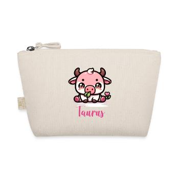 Mignon Taureau Zodiaque Astrologie Cadeau - Trousse biologique - nature - Devant