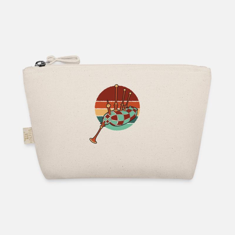 Retro Bagpipe Lessons Blowpipe Great Highland Organic Pouch