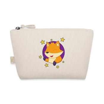 Fuchs Sterne - Bio-Täschchen - Natur - Vorne