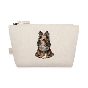 Shetland Sheepdog - Organic Pouch - nature - Front