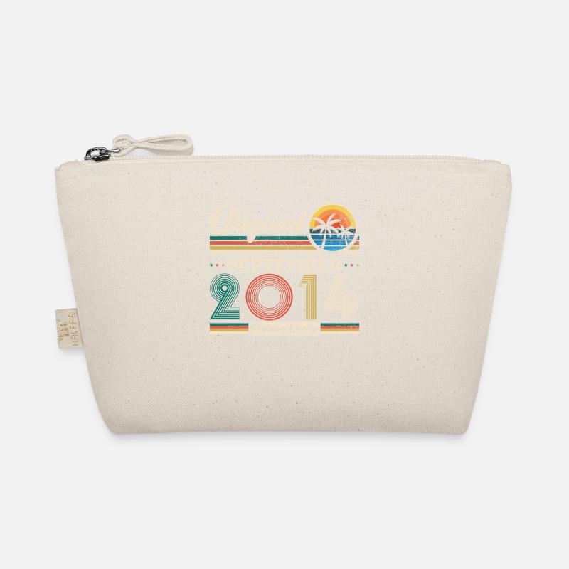 September 2014 Retro Vintage Geburtstagsgeschenk Bio-Täschchen