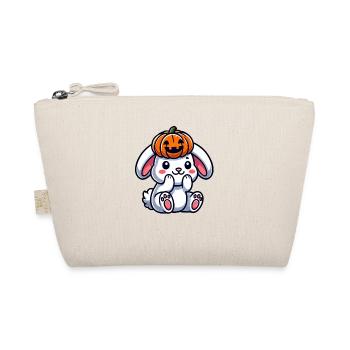 Mignon Halloween Lapin Citrouille Dessin Animé Octobre - Trousse biologique - nature - Devant