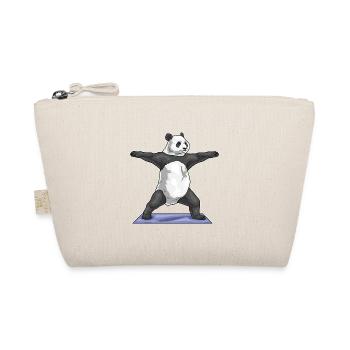 Panda Yoga Fitness Gymnastics - Organic Pouch - nature - Front