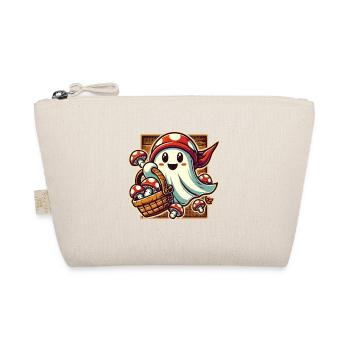 Mushroom Lover, Ghost, Mushrooms, Collector, Spirit - Organic Pouch - nature - Front