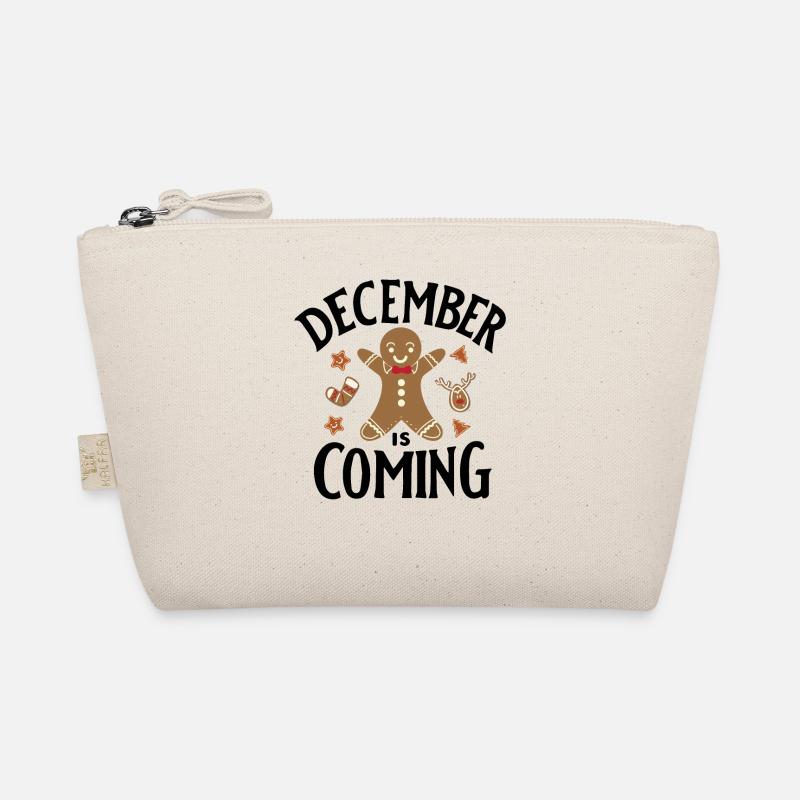 December is coming - Organic Pouch - nature