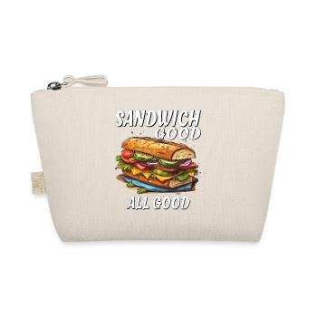 SANDWICH GOOD ALL GOOD - Organic Pouch - nature - Front