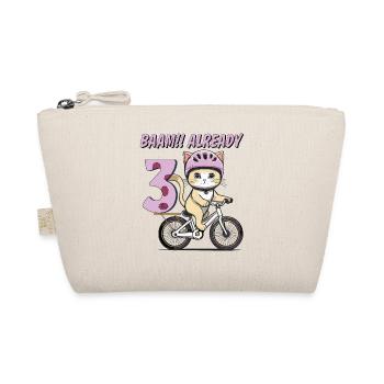 KATZE FAHRRAD BAAM!! ALREADY DREI - Bio-Täschchen - Natur - Vorne