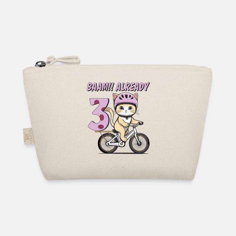 CAT BIKE BAAM!! ALREADY THREE Organic Pouch
