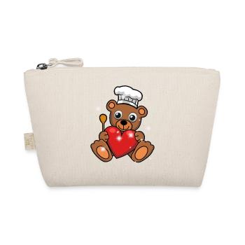 Ours en peluche Cuisinier Cuisinier Cuisinier - Trousse biologique - nature - Devant