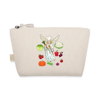 Angel Heavenly Cooking Vegetables Cooking Chefs - Organic Pouch - nature - Front