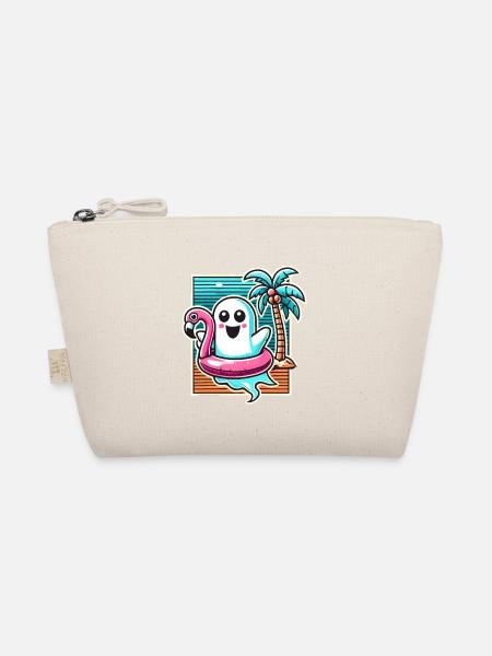 Summer Halloween Spooky Lifestyle Costume Idea - Organic Pouch - nature - Front