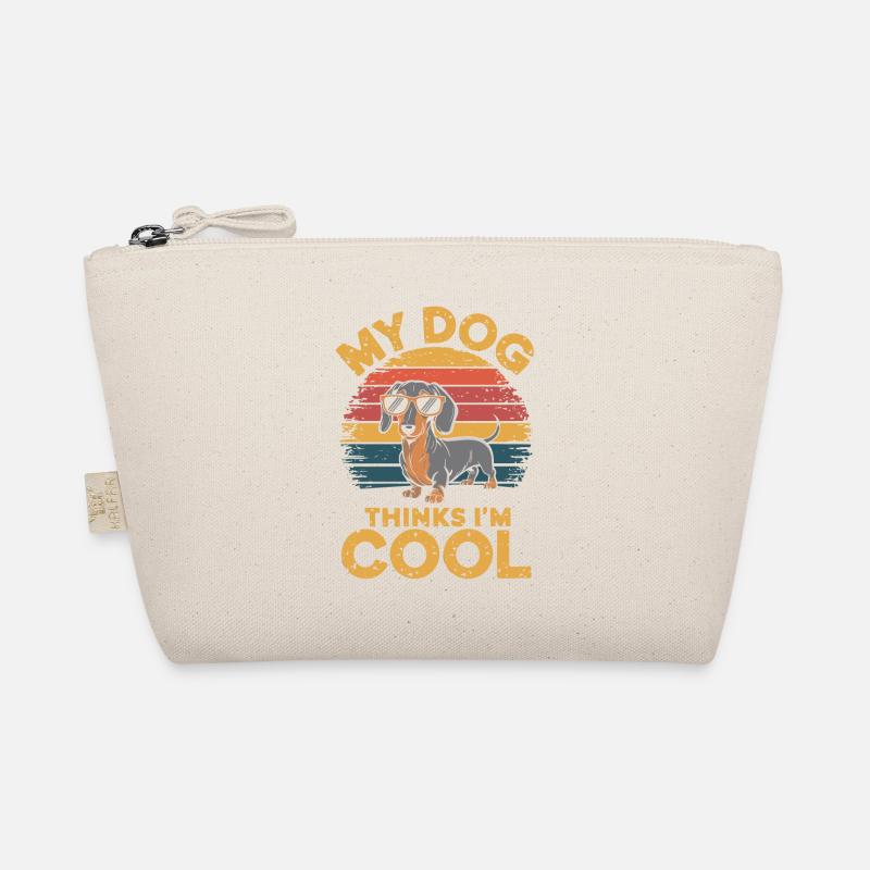Dackel Mein Hund Denkt Das Ich Cool Bin Bio-Täschchen