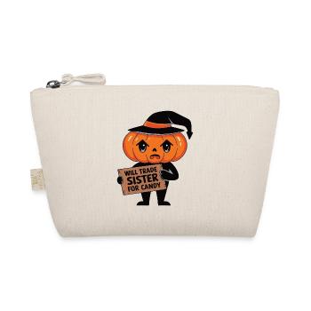 Halloween échangera sa sœur contre des bonbons - Trousse biologique - nature - Devant