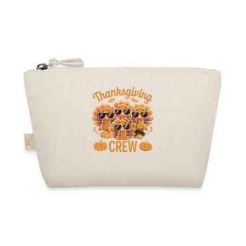 Thanksgiving Crew Dindes sucrées - Trousse biologique - nature - Devant