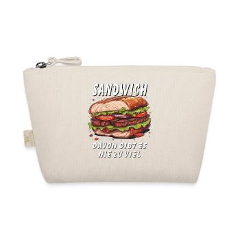 SANDWICH THERE'S NEVER TOO MUCH OF THAT - Organic Pouch - nature - Front