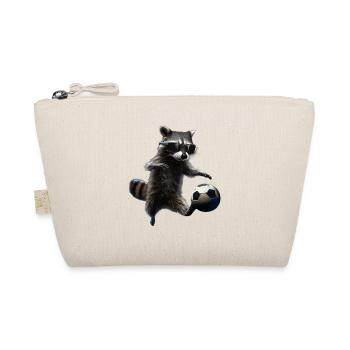 Raccoon - Organic Pouch - nature - Front
