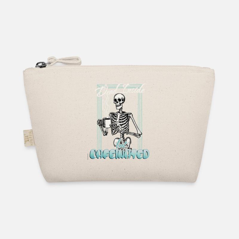 Dead Inside But coffee Funny Coffee Lover Organic Pouch