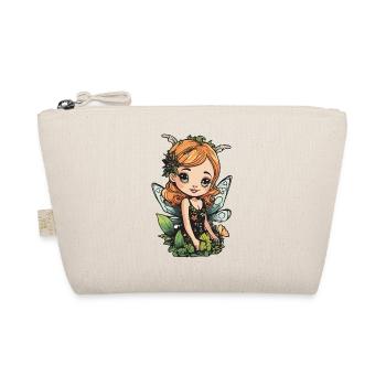Blooming Forest Fairy – Sweet Nature Spirit - Organic Pouch - nature - Front