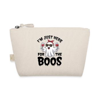 I'm just here for the Boos Halloween Party - Organic Pouch - nature - Front