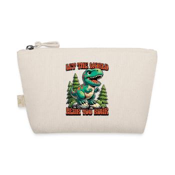 Paleontology Let The World Hear Your Prehistoric - Organic Pouch - nature - Front