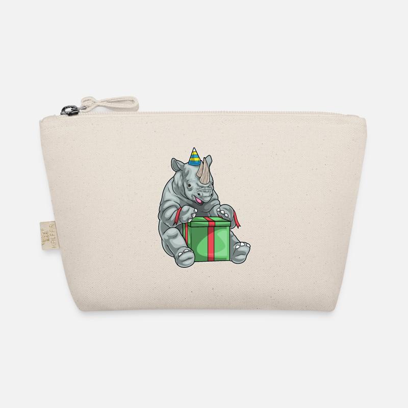 Nashorn Geburtstag Paket Bio-Täschchen