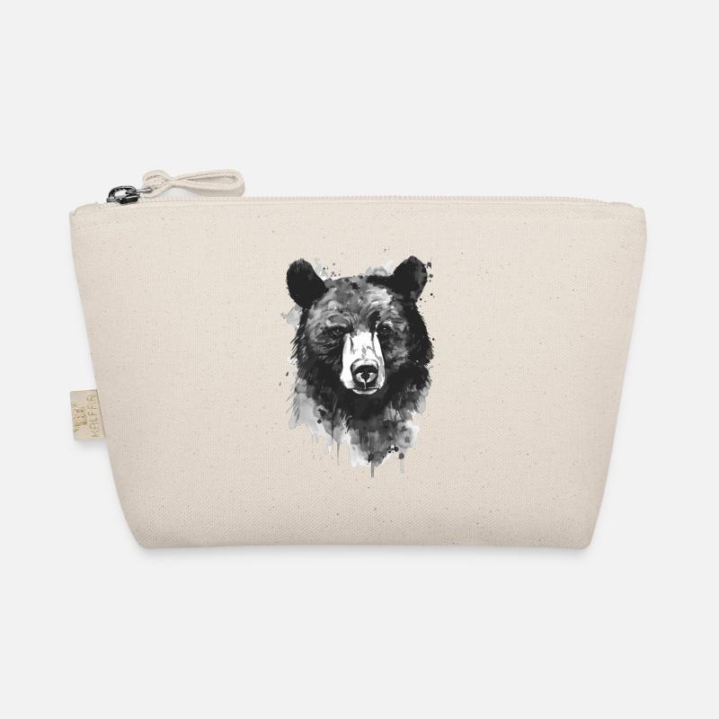 Black bear Organic Pouch
