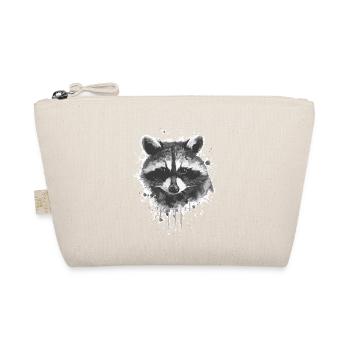 Raccoon - Organic Pouch - nature - Front