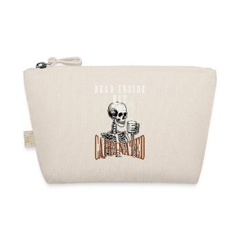 Drôle de dicton de café pour Halloween - Trousse biologique - nature - Devant